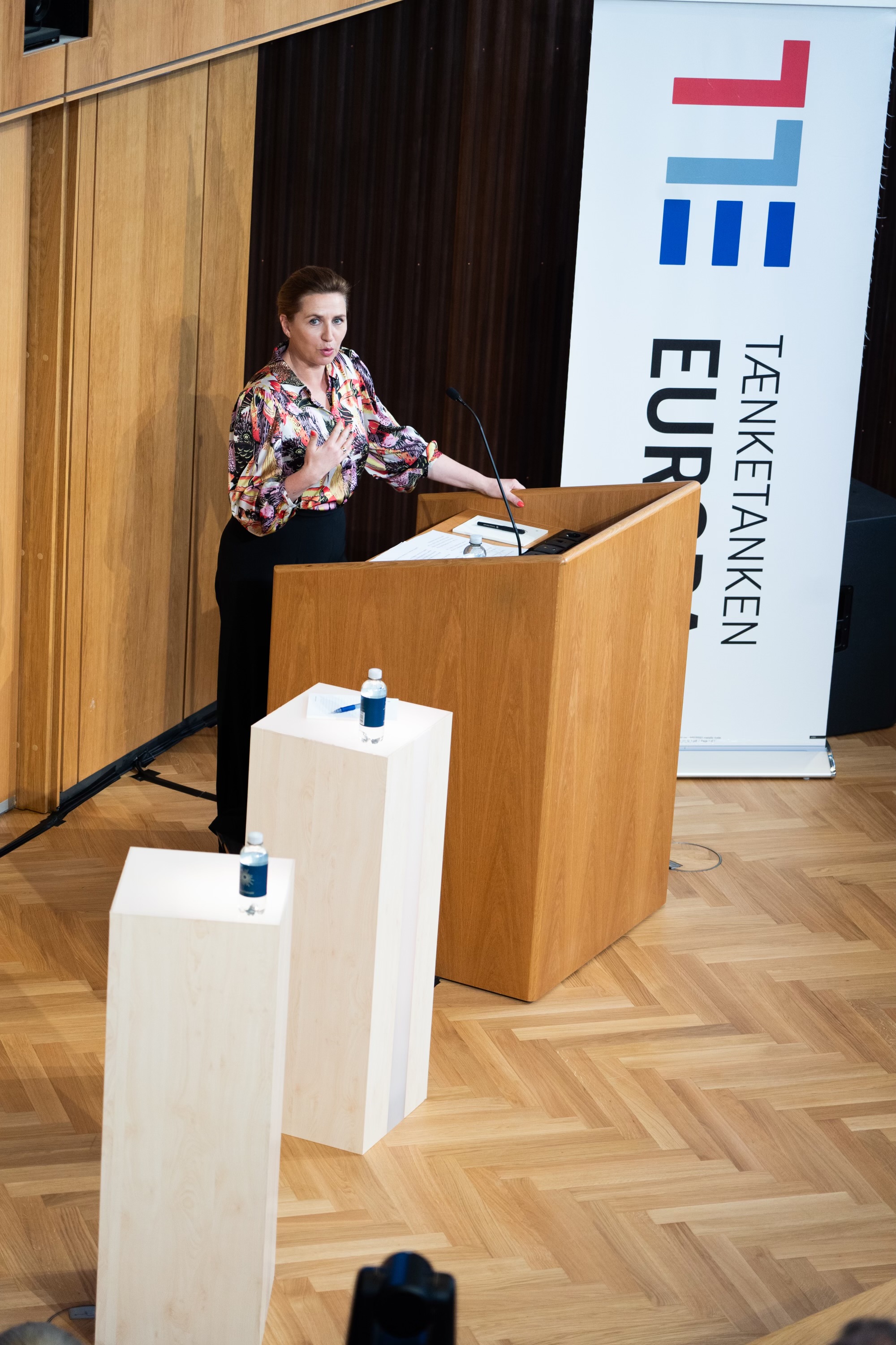 Statsminister Mette Frederiksen holder tale ved Tænketanken Europas EU-konference