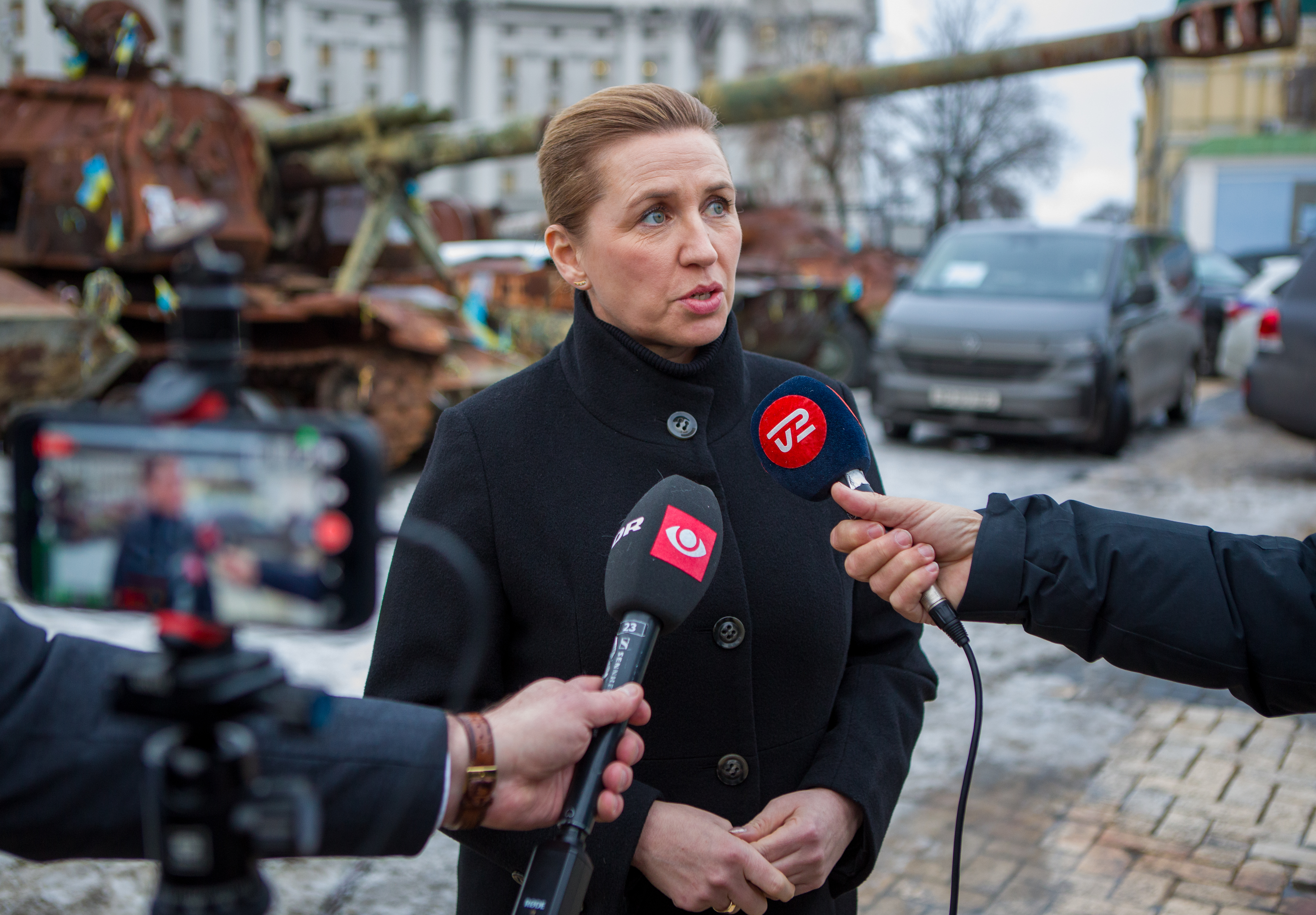 Statsministeren giver interview til DR og TV2