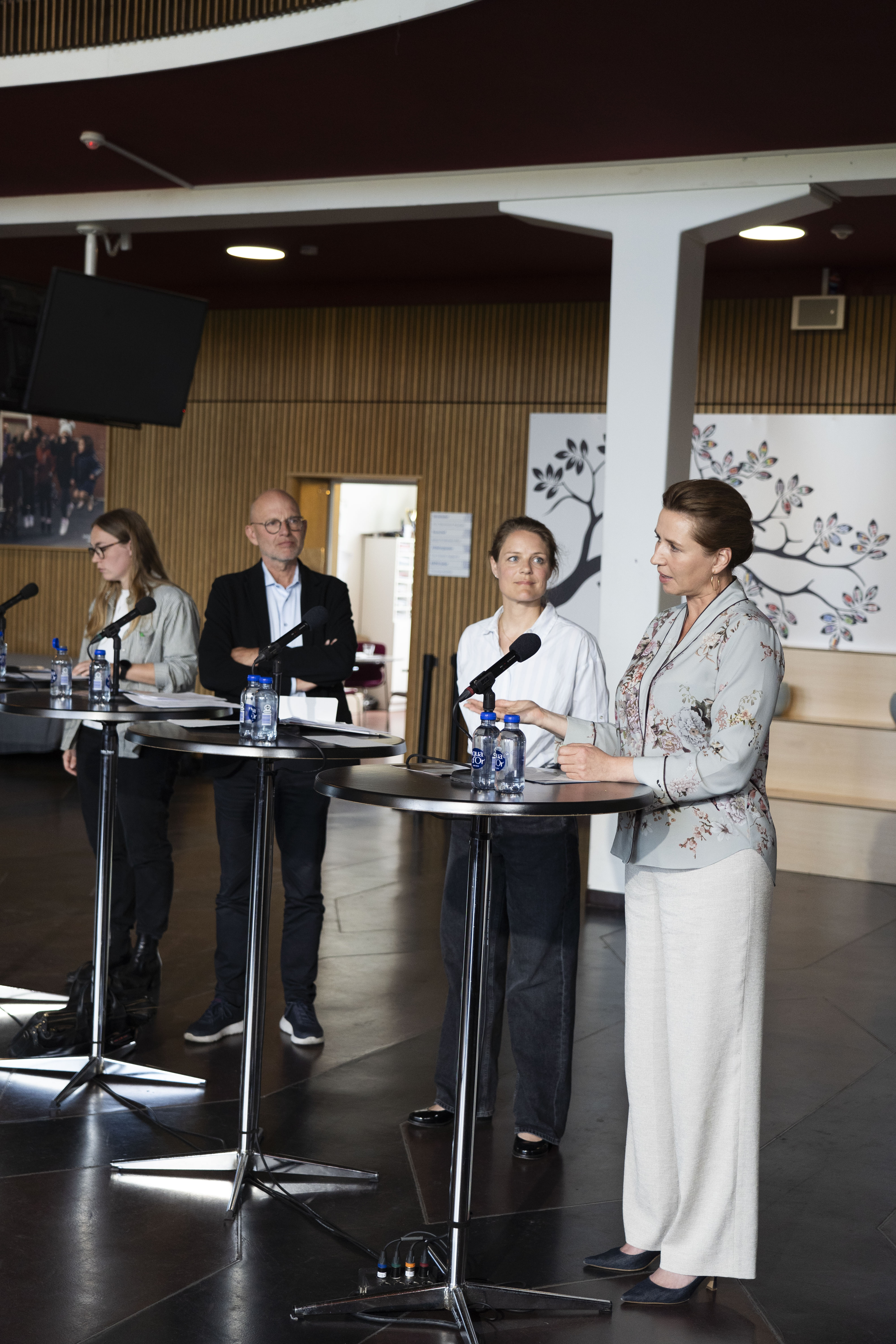Statsminister Mette Frederiksen taler