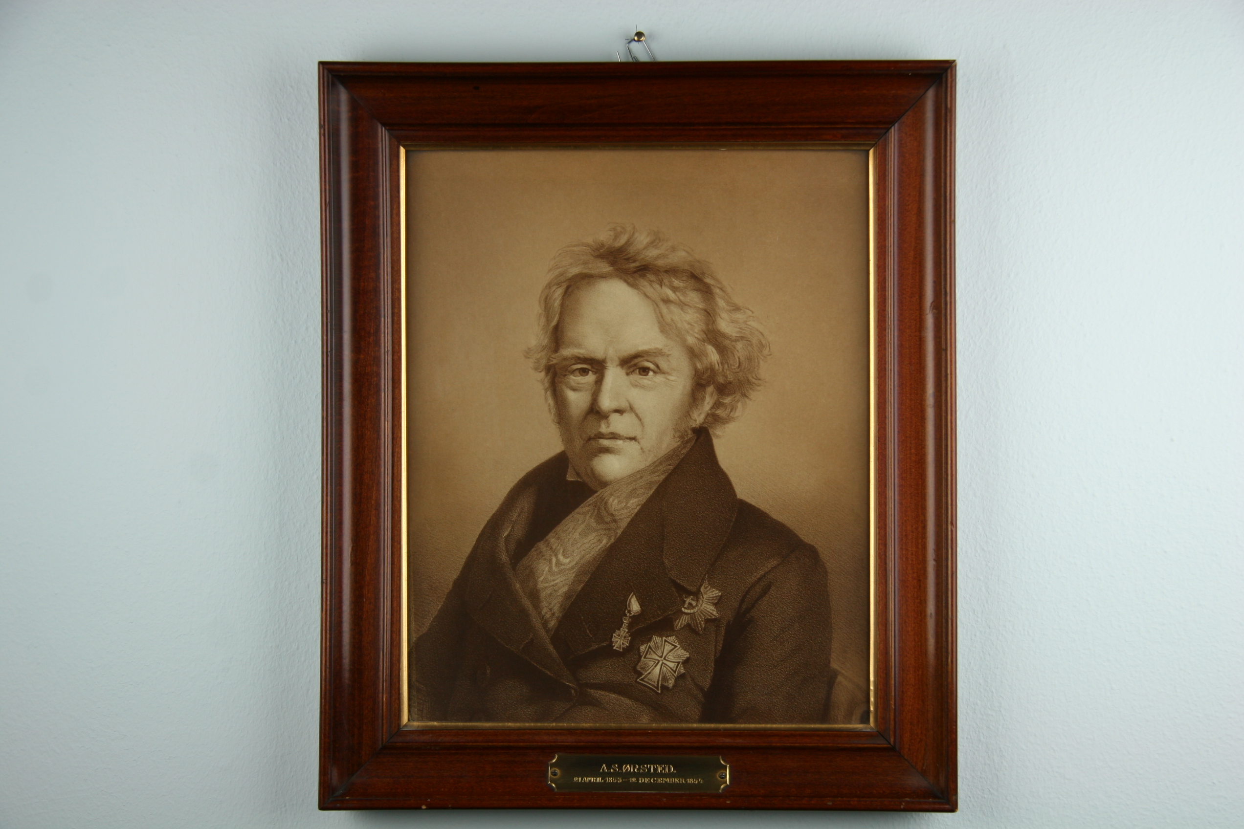 Portræt af A.S. Ørsted