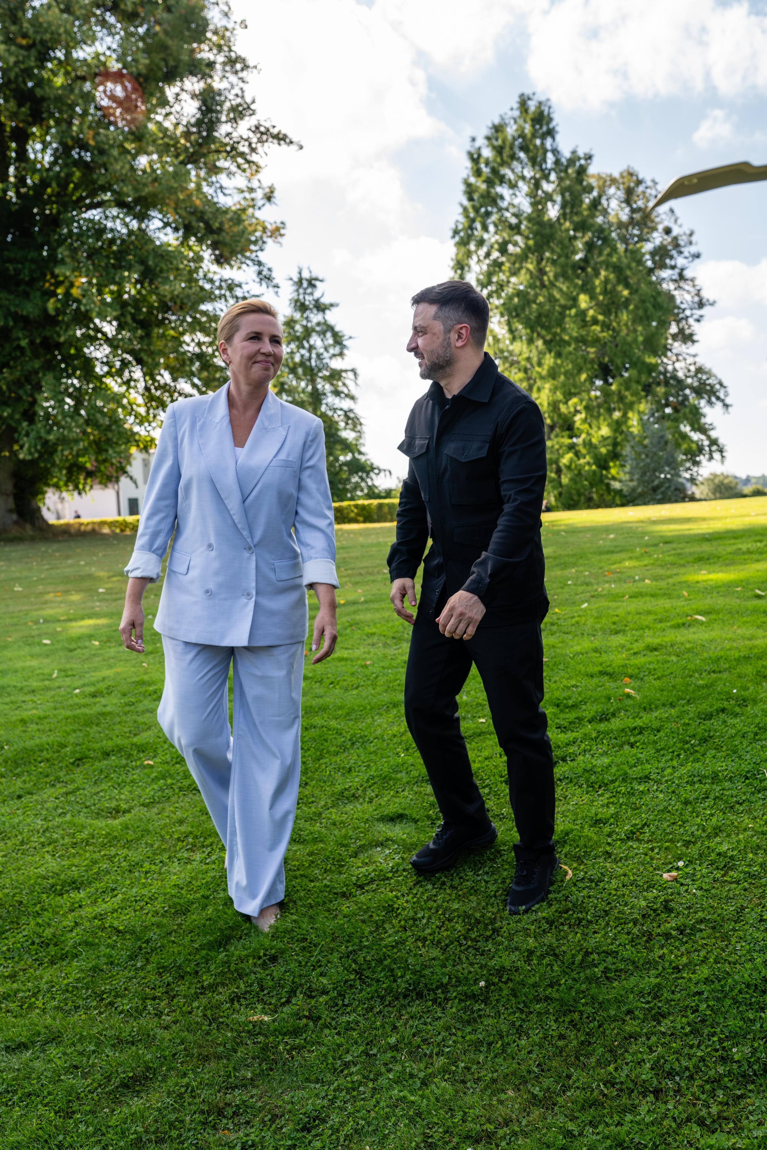 Statsminister Mette Frederiksen og præsident Zelenskyy