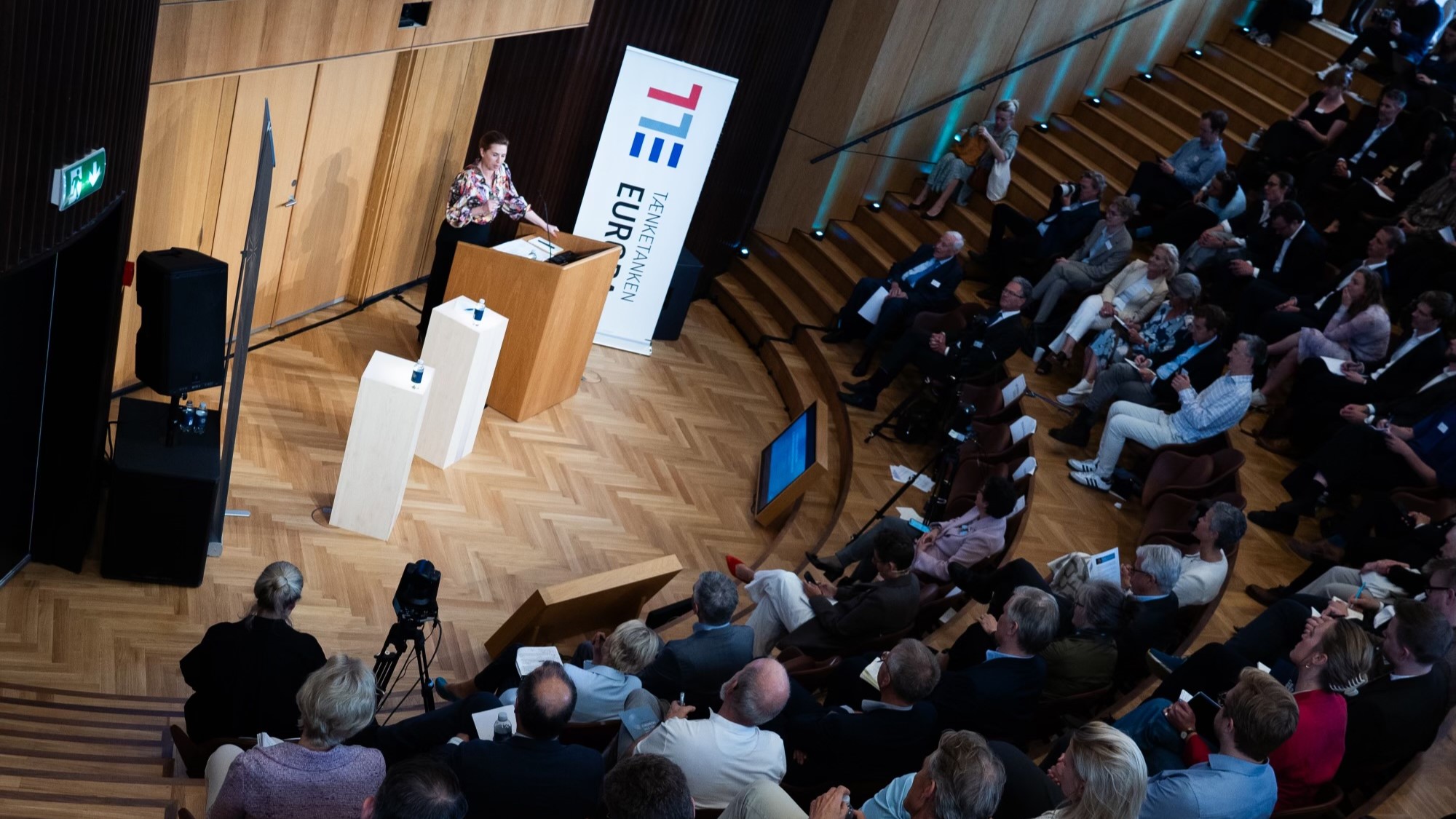 Statsminister Mette Frederiksen holder tale ved Tænketanken Europas EU-konference