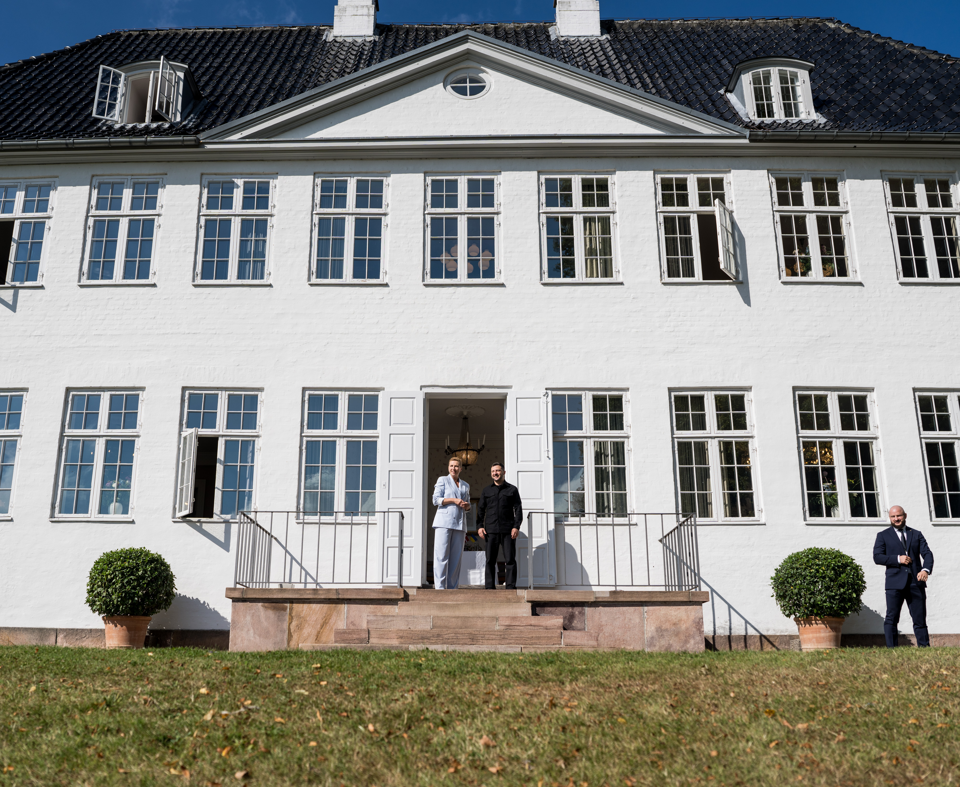 Statsminister Mette Frederiksen og præsident Zelenskyy