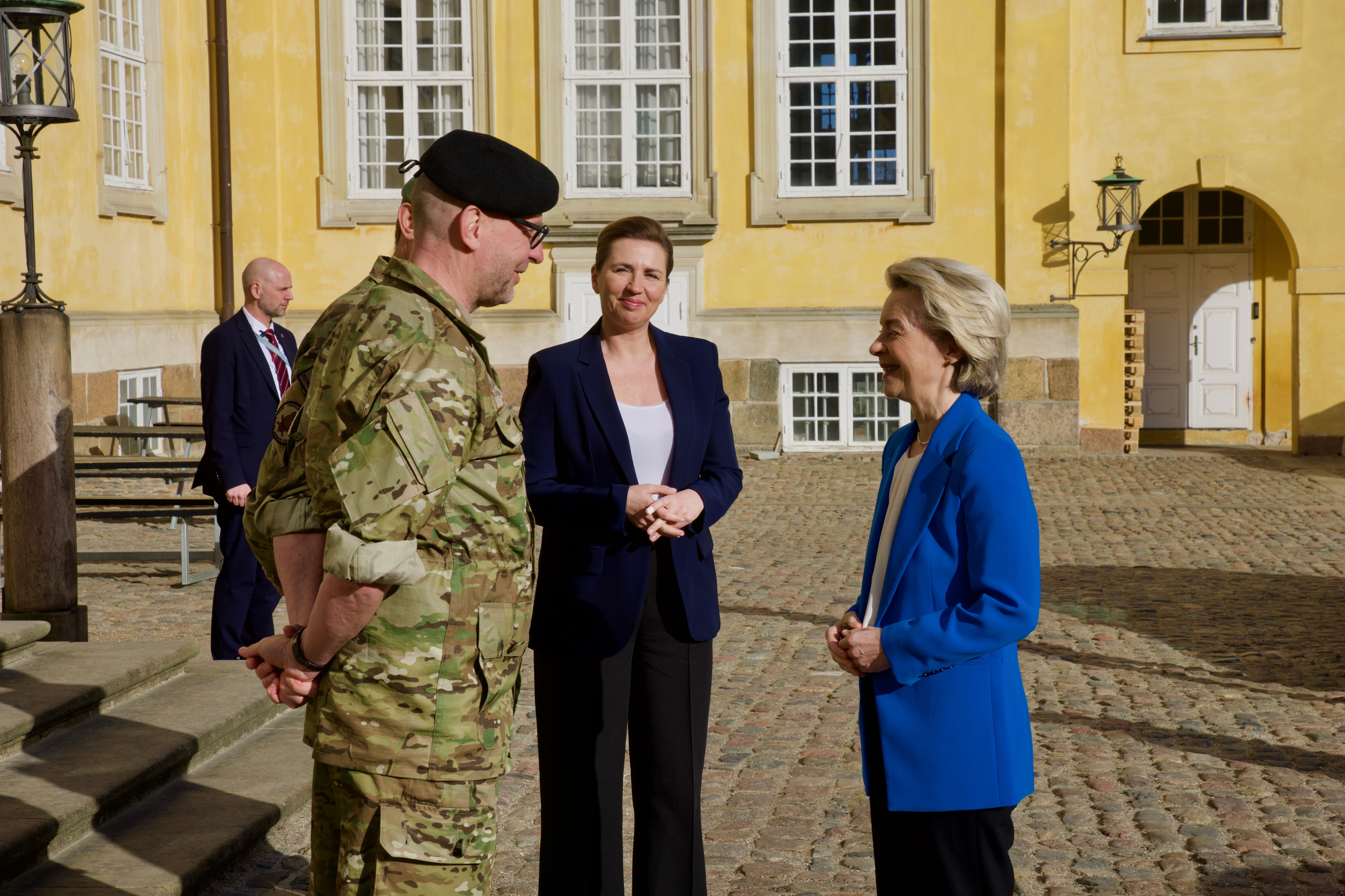 Statsminister Mette Frederiksen og kommissionsformand Ursula von der Leyen 