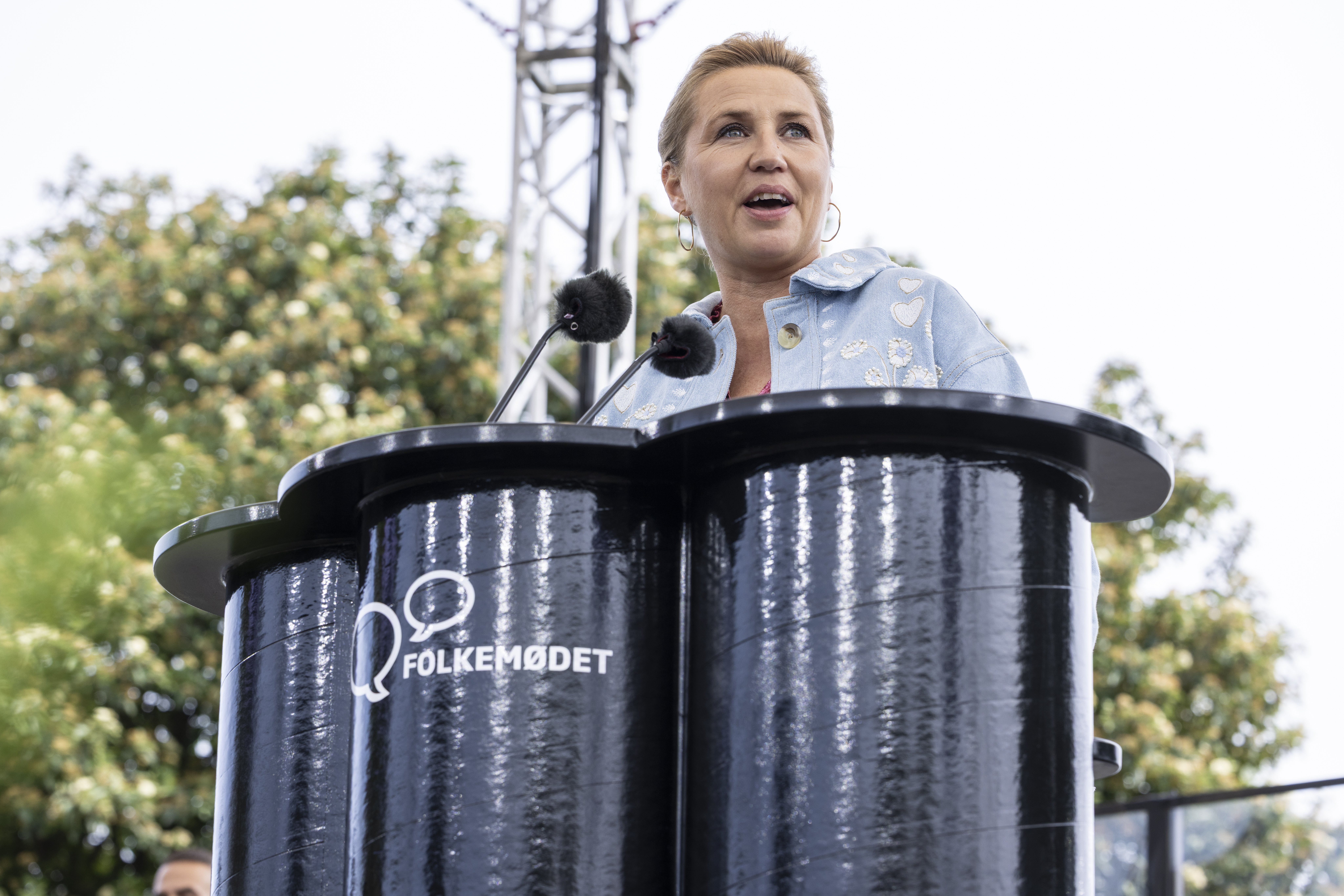 Statsminister Mette Frederiksen taler på Folkemødet 11. juni 2026