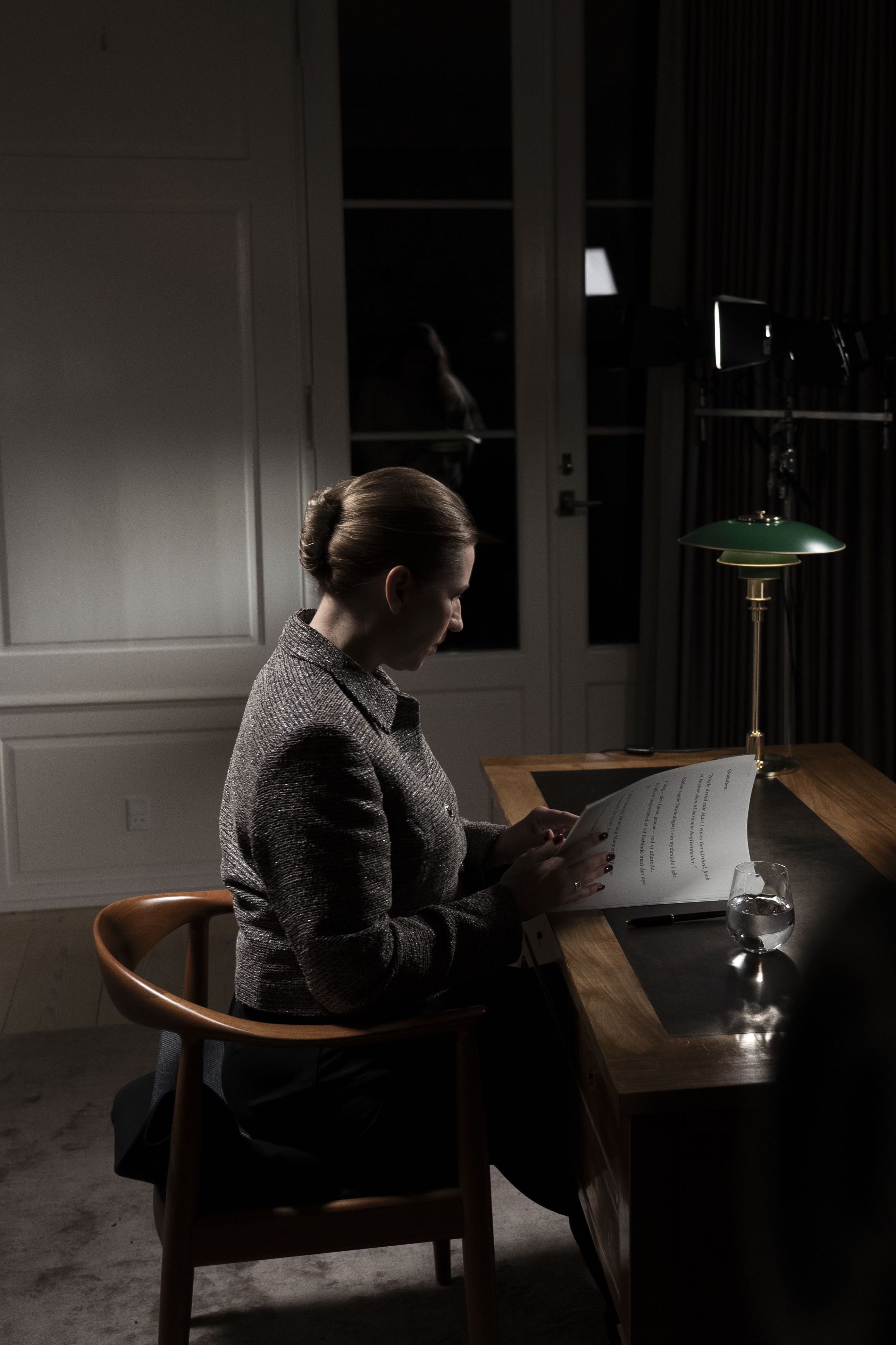 Statsminister Mette Frederiksen læser nytårstalen