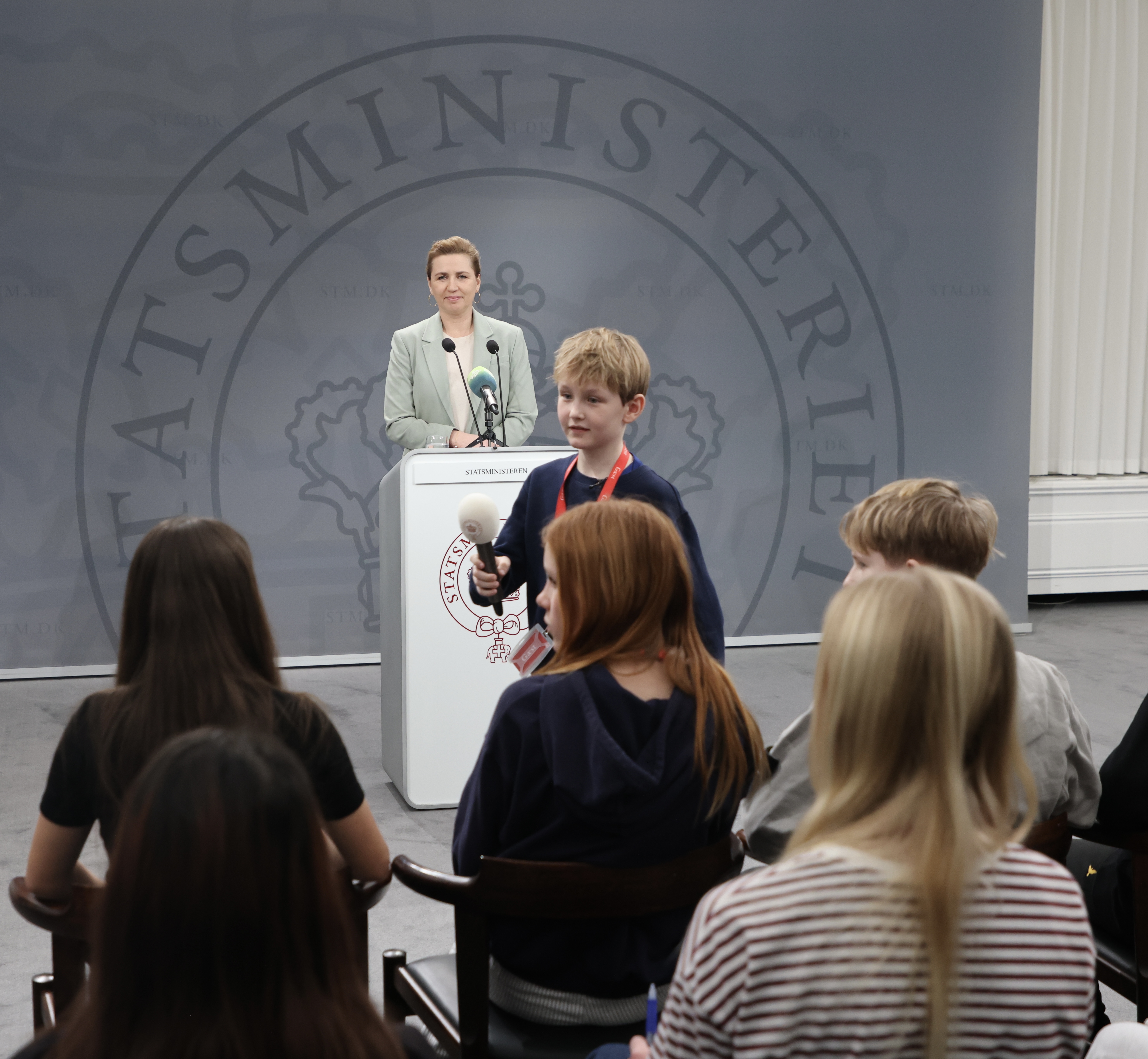 Børnepressemøde i Spejlsalen den 5. februar 2026