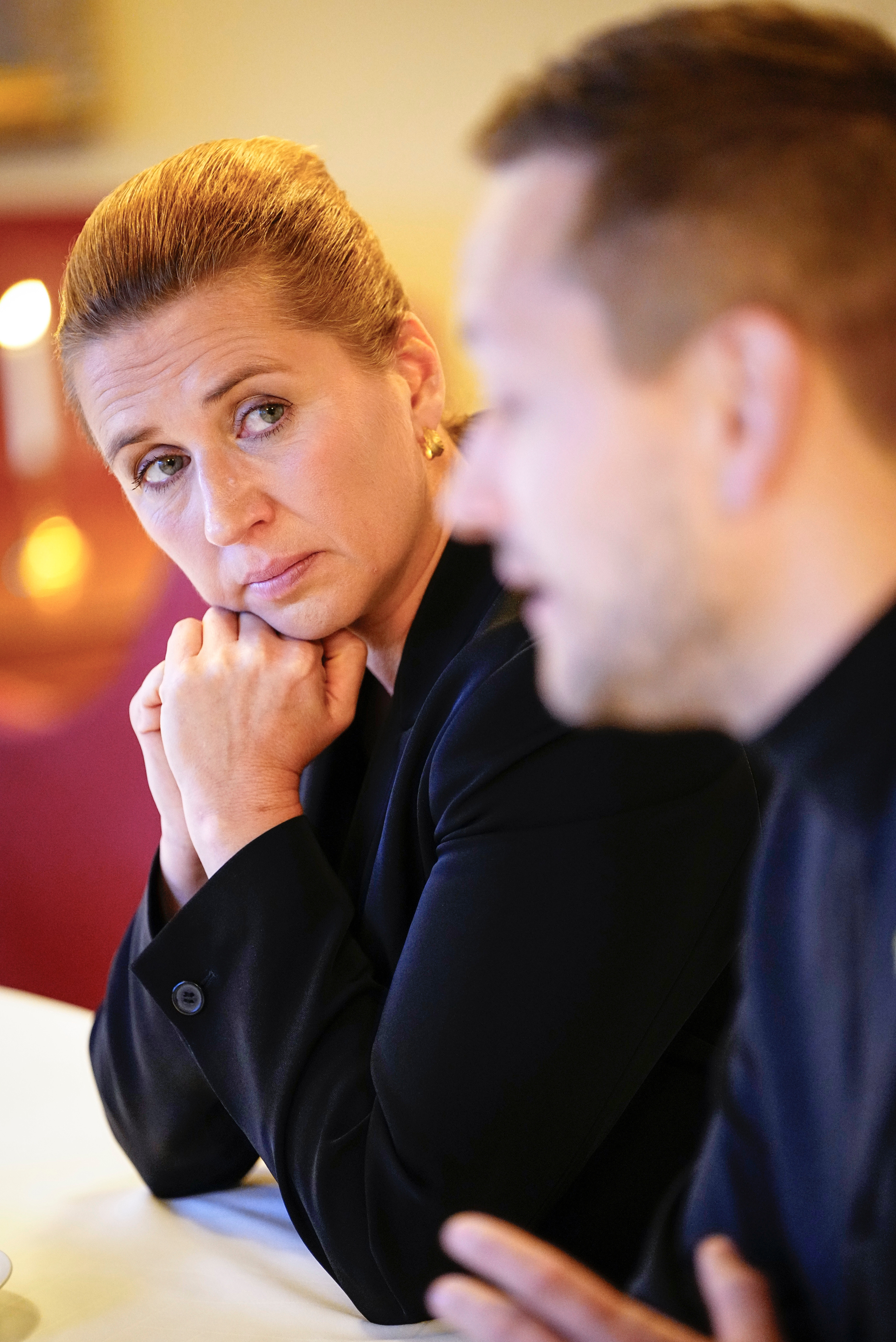 Statsminister Mette Frederiksen og formand for Naalakkersuisut Jens-Frederik Nielsen.